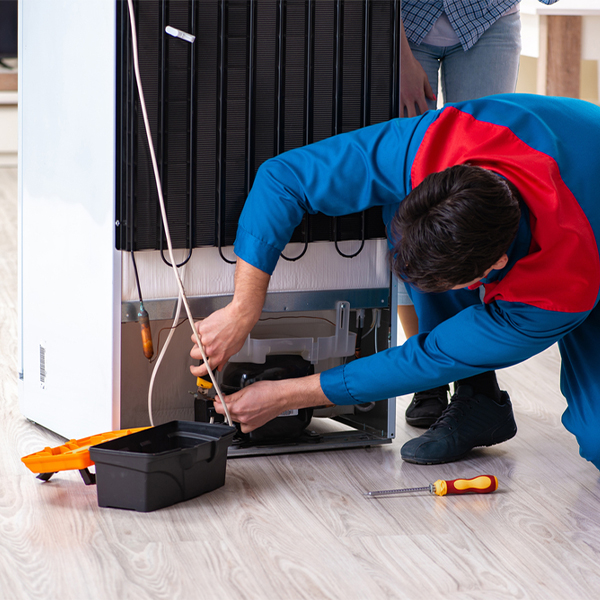 how much do you charge for refrigerator repair services in Chandler Indiana